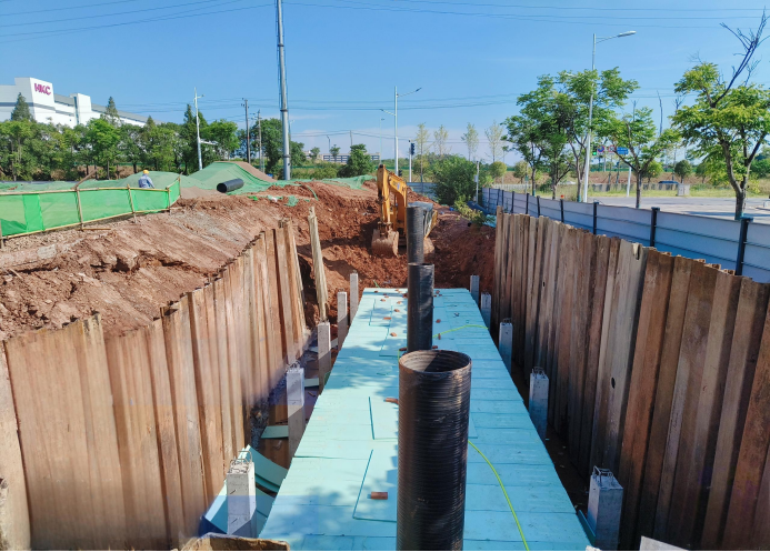 雨水调节池、预消毒池工程